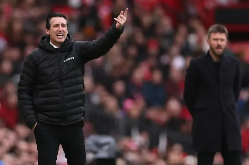 九游体育-埃梅里：曼联处于很高水平，与他们交手对维拉是巨大的挑战